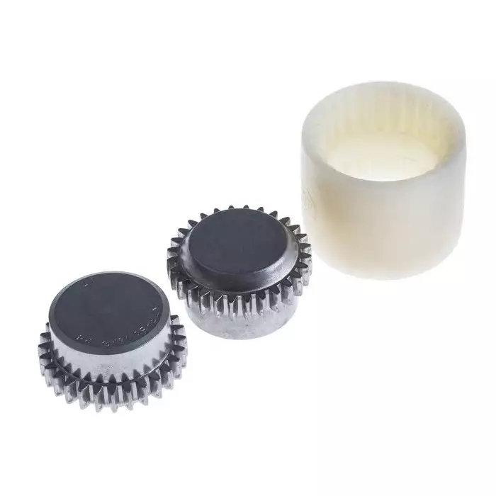 KTR Gear Coupling 44 mm Outside Diameter 28 mm Bore Coupler, BOWEXM28-COMPLETE