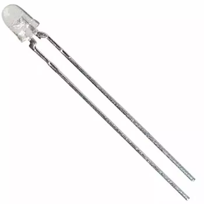 Lite-On 2.4 V Red LED 3 mm Through Hole, LTL42NKRKNN (Pack of 50)