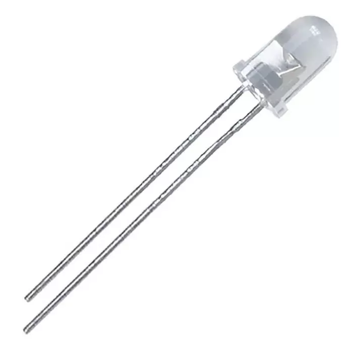 Lite-On 2.4 V Red LED 5 mm Through Hole, LTL2P3KRK (Pack of 50)