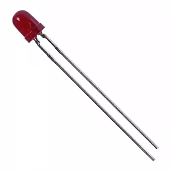 Lite-On 2.6 V Red LED 3 mm Through Hole, LTL-4221 (Pack of 100)