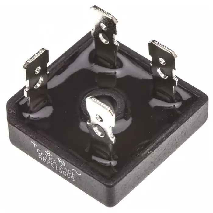 Vishay Bridge Rectifier Screw Mount 50 V Peak Reverse Repetitive Voltage , GBPC15005-E4