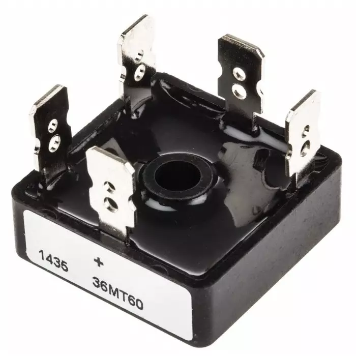 Vishay Bridge Rectifier Through Hole 600 V Peak Reverse Repetitive Voltage , VS-36MT60
