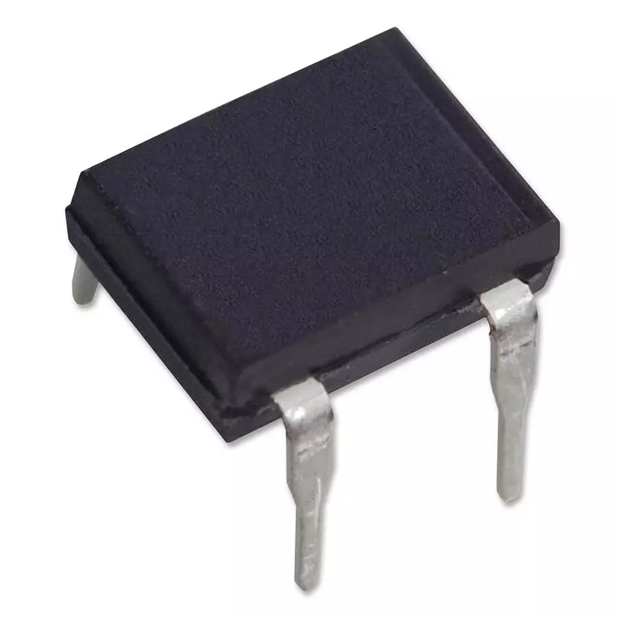 MULTICOMP PRO Bridge Rectifier Diodes DIODE, BRIDGE RECT, 1-PH, 400V, 1A, DIP, DF04 (Pack of 5)