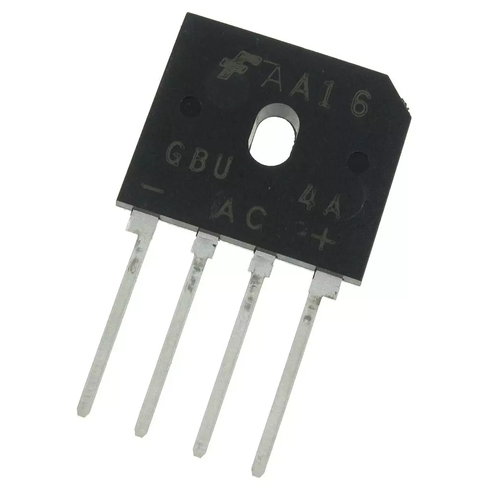 Buy ONSEMI Single Phase Bridge Rectifier Through Hole Mount Solder Pin ...