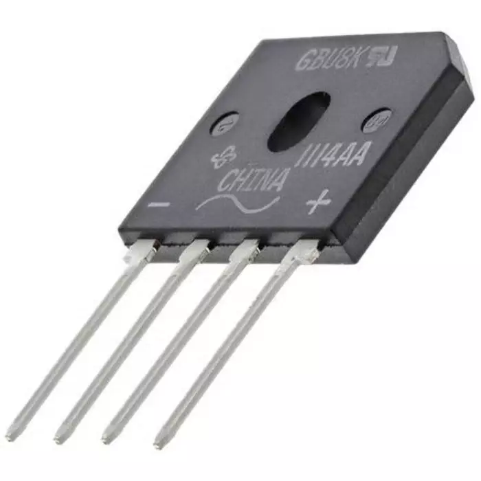 Vishay Bridge Rectifier Through Hole 800 V Peak Reverse Repetitive Voltage , GBU8K-E3/45 (Pack of 20)