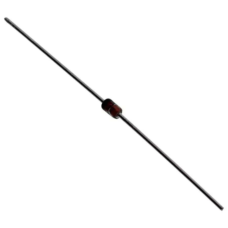 ONSEMI Zener Single Diodes ZENER DIODE, 1W, 5.6V, DO-41 1N4734ATR (Pack of 10)