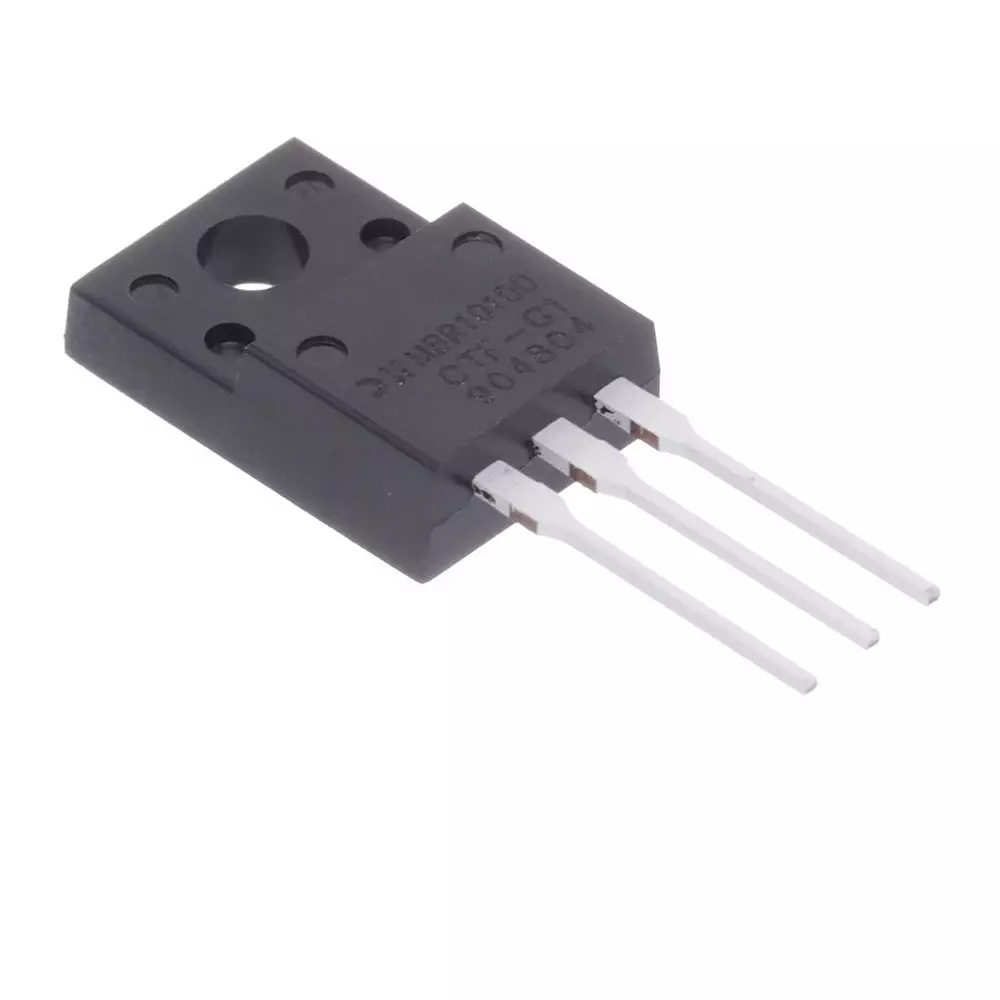 Diodes Incorporated Schottky Rectifier 840 mV Forward Voltage 50 uA Reverse Current, MBR10100CTF-G1