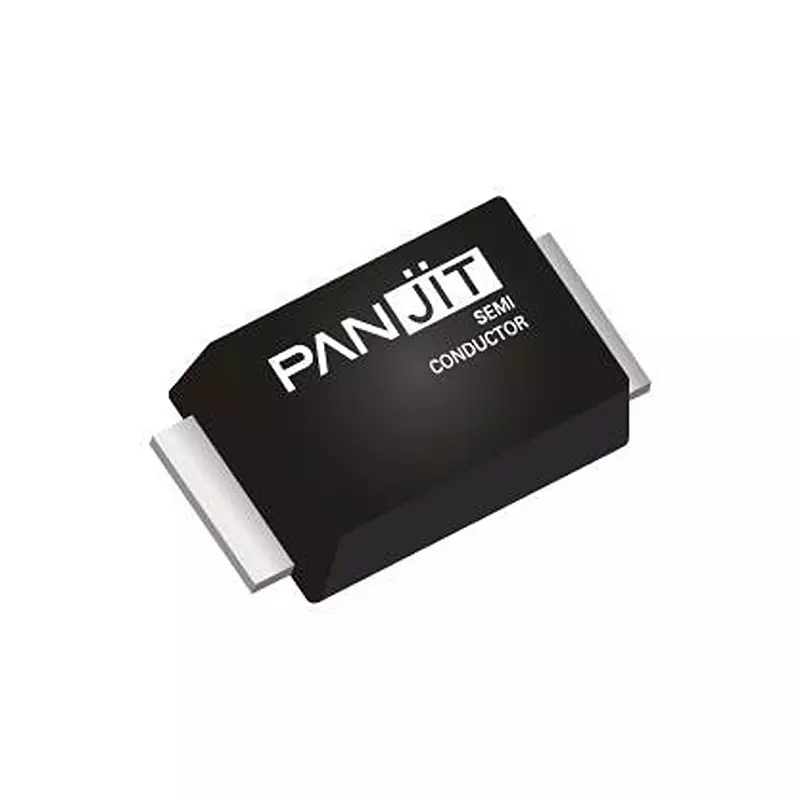 PANJIT Schottky Rectifier 500 mV Forward Voltage 100 uA Reverse Current, SB34AFC-AU_R1_000A1