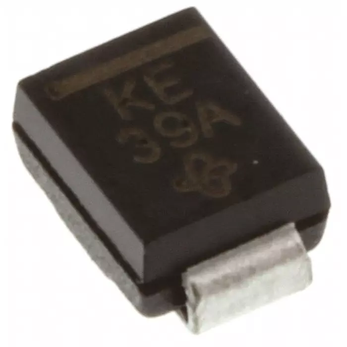 Vishay Uni-Directional TVS Diode 2 Pin Count Surface Mount 65.2 Amp Maximum Peak Pulse Current, SMBJ5.0A-E3/52 (Pack of 750)