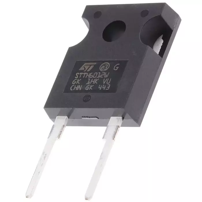 STMicroelectronics Rectifier Diode Through Hole 1200 V 60 A 2-Pin, STTH6012W (Pack of 30 Pcs)