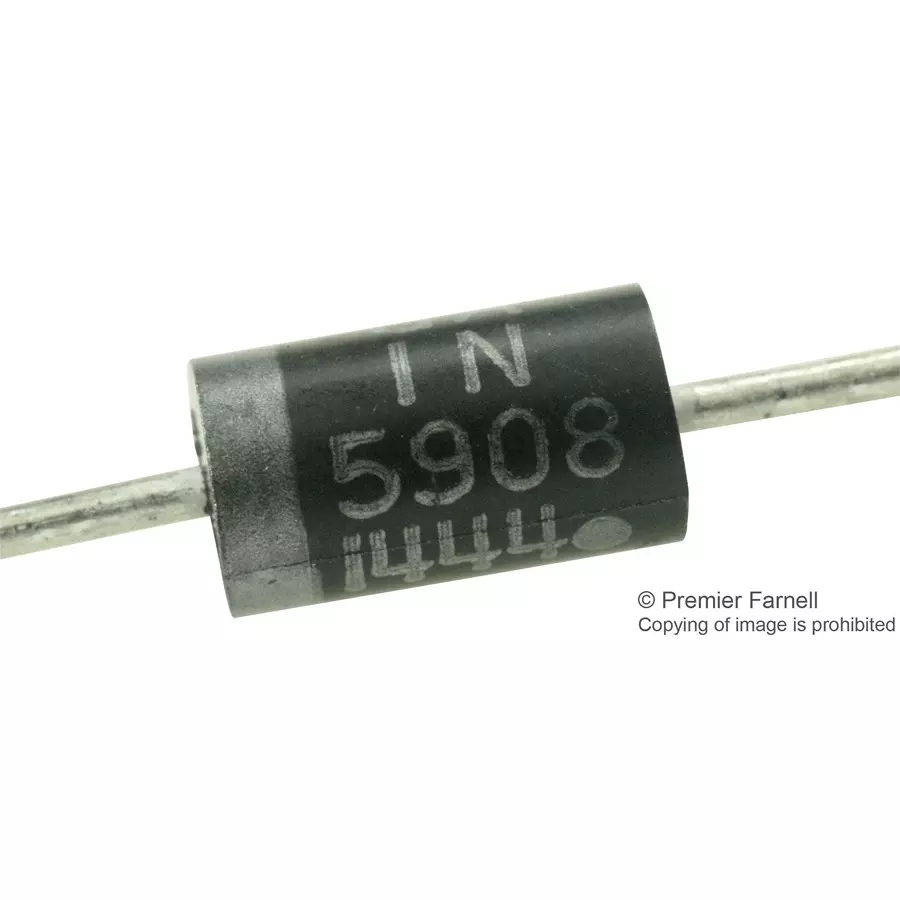 ONSEMI Zener Single Diodes ZENER DIODE, 3W, 18V, DO-41 1N5931BRLG (Pack of 5)