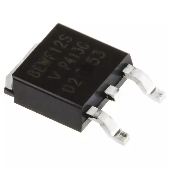 Vishay Rectifier Diode 1200 V 8 Amp 3 Pin DPAK (TO-252), VS-8EWF12STR-M3 (Pack of 5)