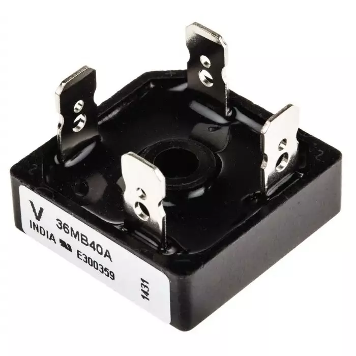 Vishay Bridge Rectifier Screw Mount 400 V Peak Reverse Repetitive Voltage , VS-36MB40A (Pack of 20)