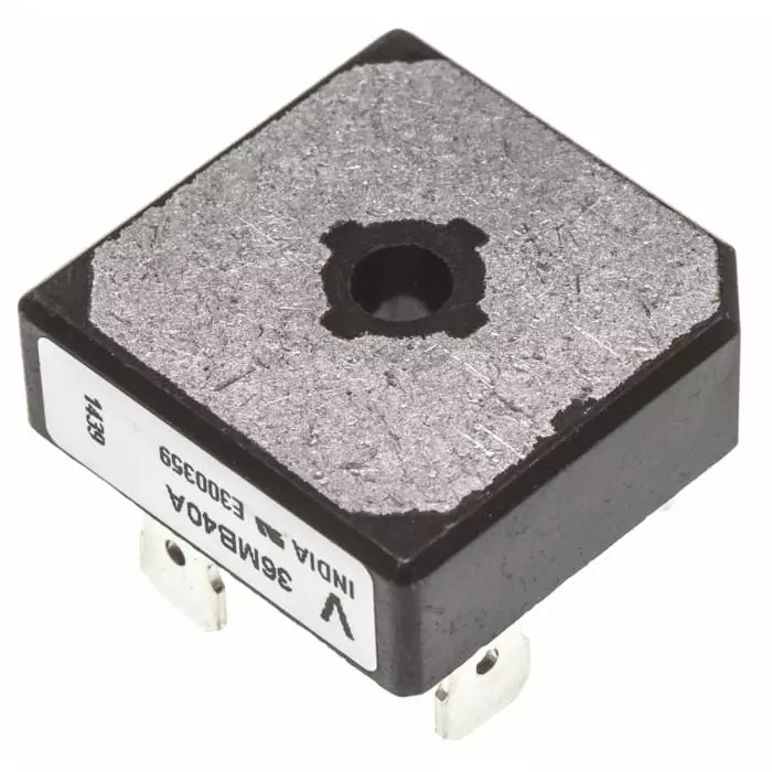 Vishay Bridge Rectifier Screw Mount 400 V Peak Reverse Repetitive Voltage , VS-36MB40A (Pack of 20)