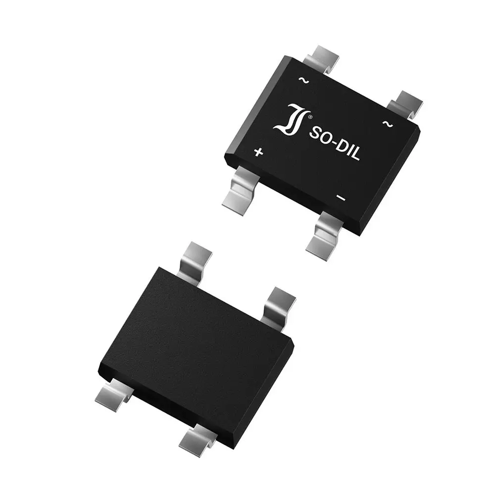 Diotec Semiconductor Single Phase Bridge Rectifier SMD/SMT Mount Solder Pad Termination, B380S-SLIM