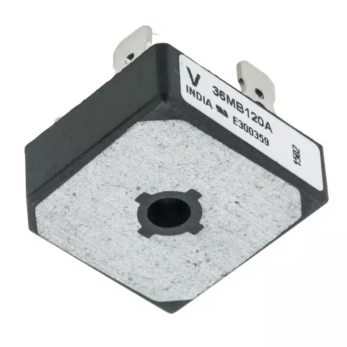Vishay Bridge Rectifier Screw Mount 1200 V Peak Reverse Repetitive Voltage , VS-36MB120A (Pack of 20)
