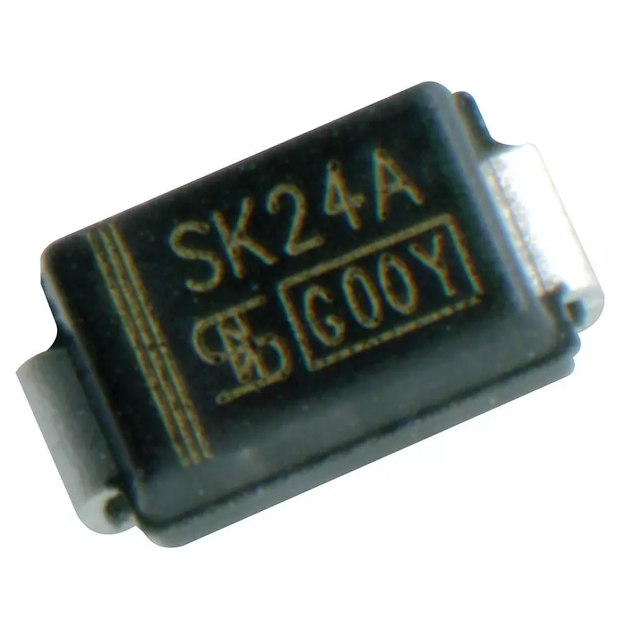 TAIWAN SEMICONDUCTOR Diode, Schottky, 2A, 40V, Sma, SK24A (Pack of 5)