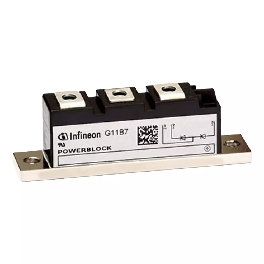 Infineon Diode Module 3 Pins, DD104N16KHPSA1