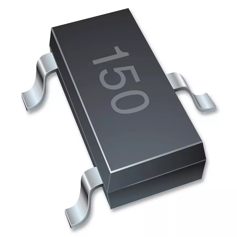 Bourns DIODE ARRAY, TVS, BI, 500W, 3.3V, SOT-23 Model No - CDSOT23-T03C (Pack of 5)
