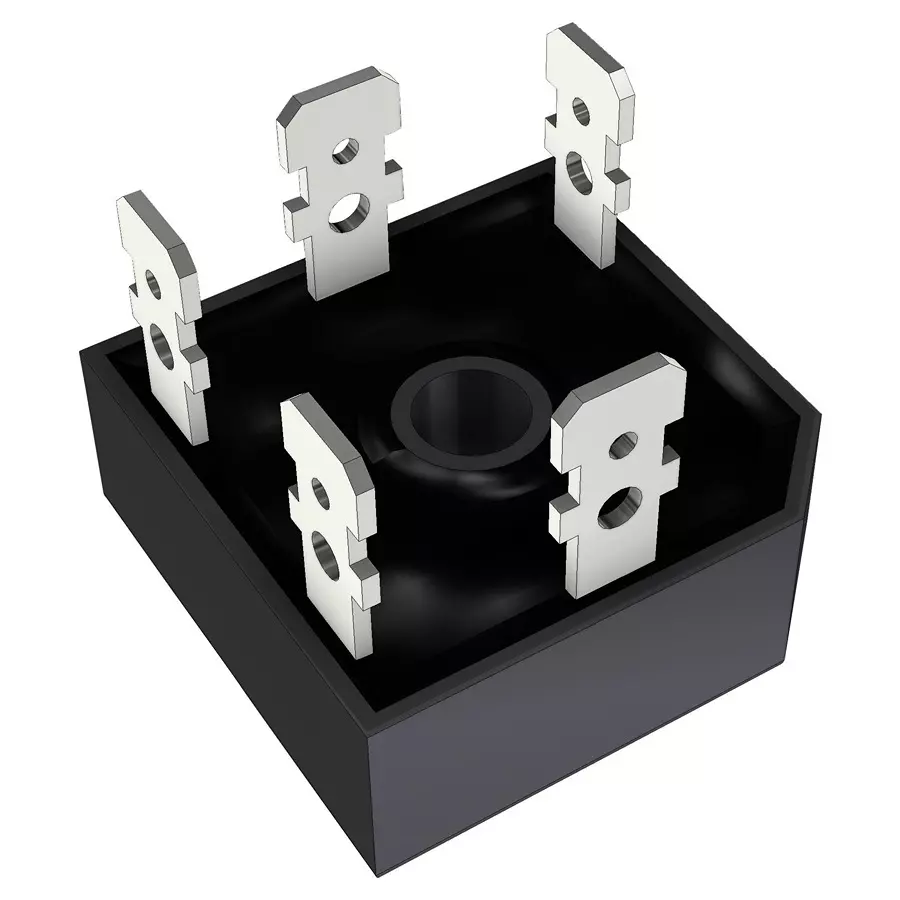 MULTICOMP PRO Bridge Rectifier Diodes DIODE, BRIDGE RECT, 3-PH, 25A, 600V, MOD, SBR2506