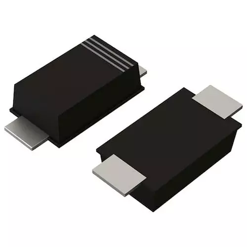 ROHM Schottky Diodes 560 mV Forward Voltage 10 uA Reverse Current, YQ1MM10ATR