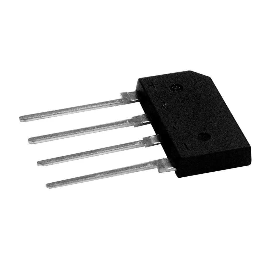 Rectron Single Phase Bridge Rectifier Through Hole Mount Solder Pin Termination, RS207M