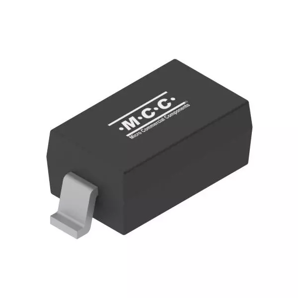 MCC Zener Single Diode 2 Pins 6.2 V Nominal Voltage 500 mW Power, BZT52C6V2-TP (Pack of 5)