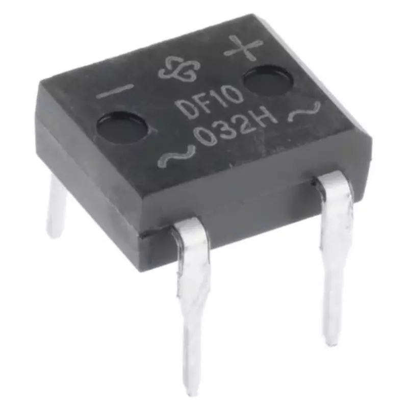 Vishay Bridge Rectifier Through Hole 1000 V Peak Reverse Repetitive Voltage , DF10M-E3/45 (Pack of 50)