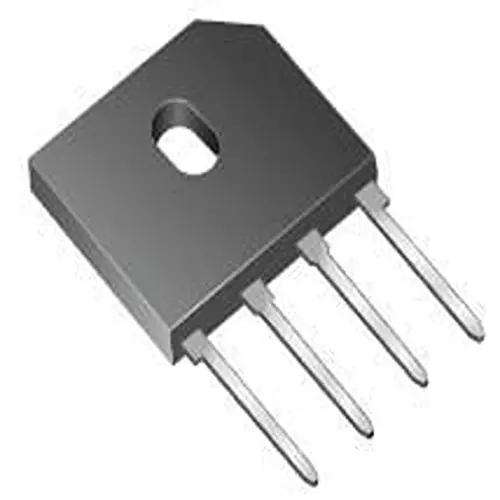 Diodes Incorporated Single Phase Bridge Rectifier Through Hole Mount Solder Pin Termination, GBU1010