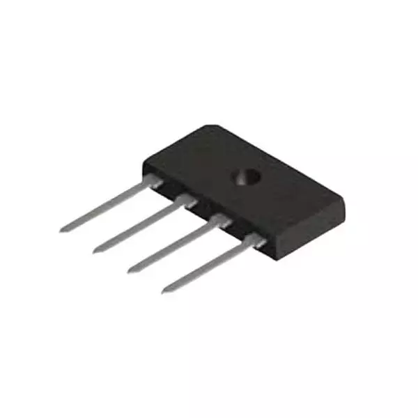 MCC Single Phase Bridge Rectifier Through Hole Mount Radial Termination, GBUA4M-BP