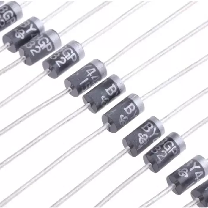 Vishay Rectifier Diode 1500 V 2 Amp 2 Pin SOD-57, BY448GP-E3/54 (Pack of 4000)