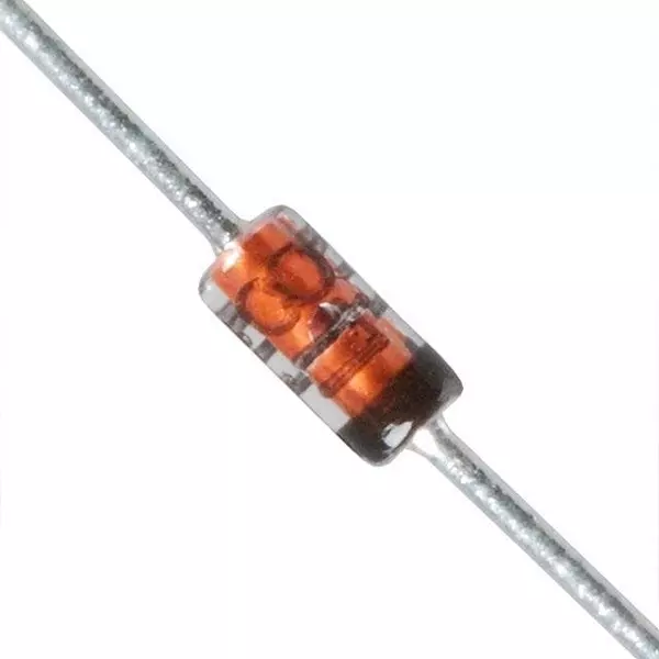 Vishay Schottky Diodes 900 mV Forward Voltage 5 uA Reverse Current, BAT86S-TR