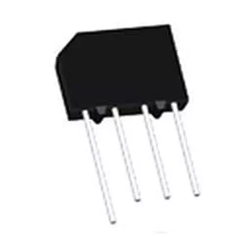 GENESIC Bridge Rectifier Through Hole Mount Solder Pin Termination, KBP204G