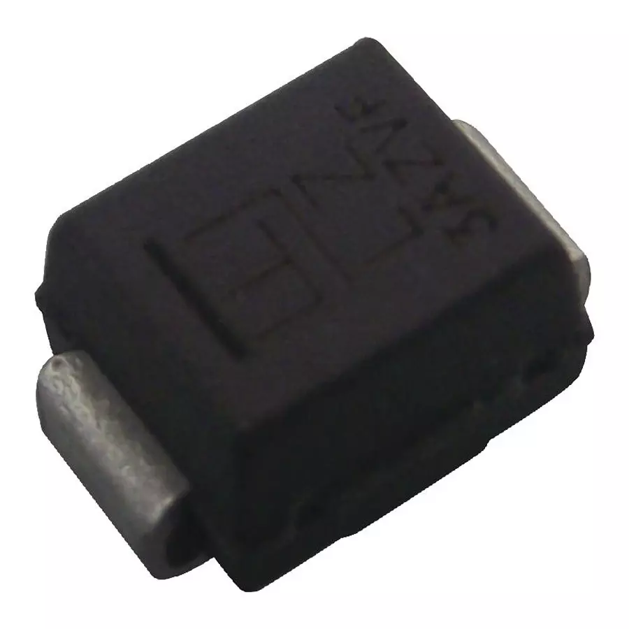 Vishay TVS Diode 2 Pins Pin Unidirectional 43 V, SMBJ43A-E3/52 (Pack of 5)