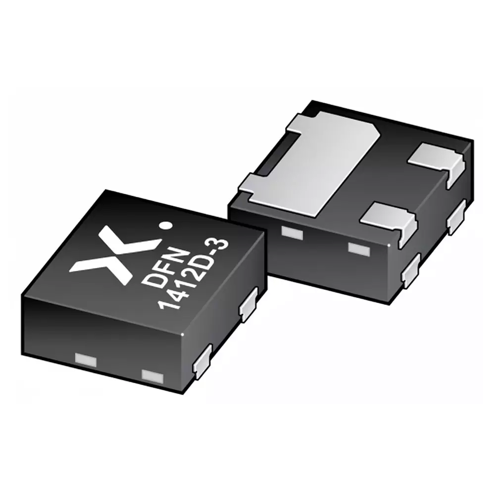 NEXPERIA ESD Protection Diodes / TVS Diodes Bidirectional 2 Channel 24 V Working Voltage 20 kV Voltage ESD Contact, MMBZ27VB-QCZ