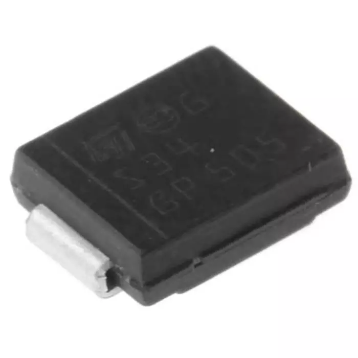 Stmicroelectronics Uni-Directional TVS Diode 2 Pins 1 µA DO-214AB (SMC), STIEC45-30AS (Pack of 5)