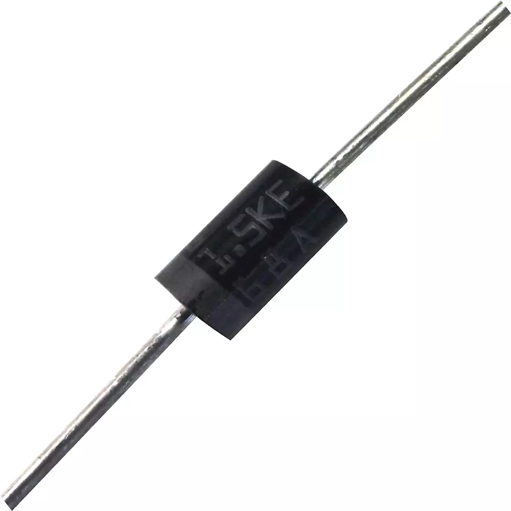 Yageo TVS Diode 2 Pins Pin Unidirectional 43.6 V, 1.5KE51A/B (Pack of 5)