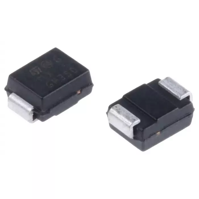 Stmicroelectronics Bi-Directional TVS Diode 37.1 V 2 Pin 600 W DO-214AA (SMB), SM6T39CA (Pack of 10)
