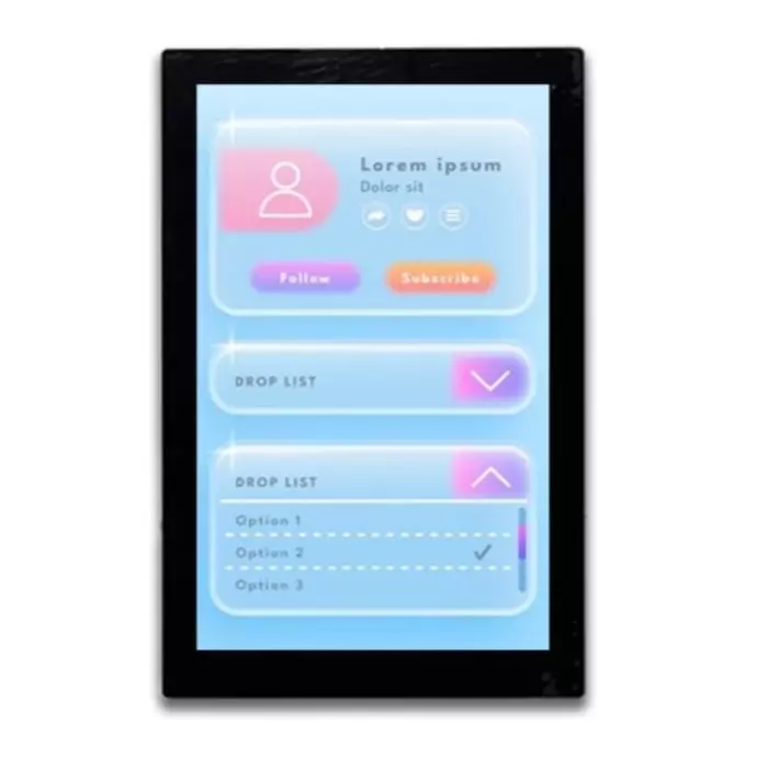 Midas TFT LCD Display 25.65 cm (10.1 inch) 1200x1920 Pixels, MDT1010BC-USBC