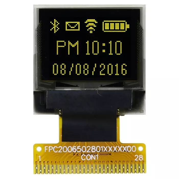 Midas Passive Matrix OLED Display 1.67 cm (0.66 inch) 64x48 Pixels, MCOT064048A1V-YM