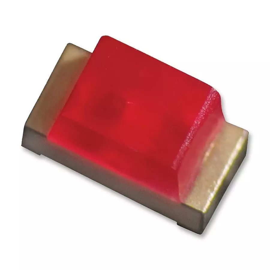 KINGBRIGHT LED, Red, 12.5Mcd, 625Nm, Smd, KP-1608ID (Pack of 5)