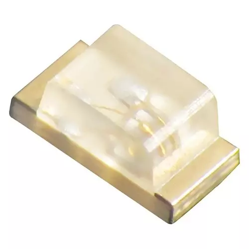 KINGBRIGHT LED, Green, 50Mcd, 525Nm, Smd, KPT-1608LVZGCK (Pack of 5)
