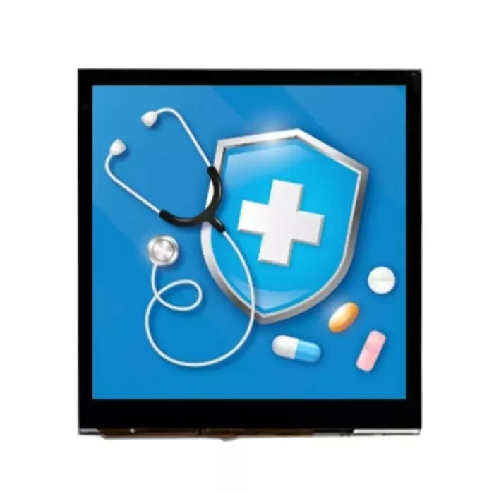 Midas TFT LCD Display 10.16 cm (4 inch) 480x480 Pixels, MDT0400CC-USBC