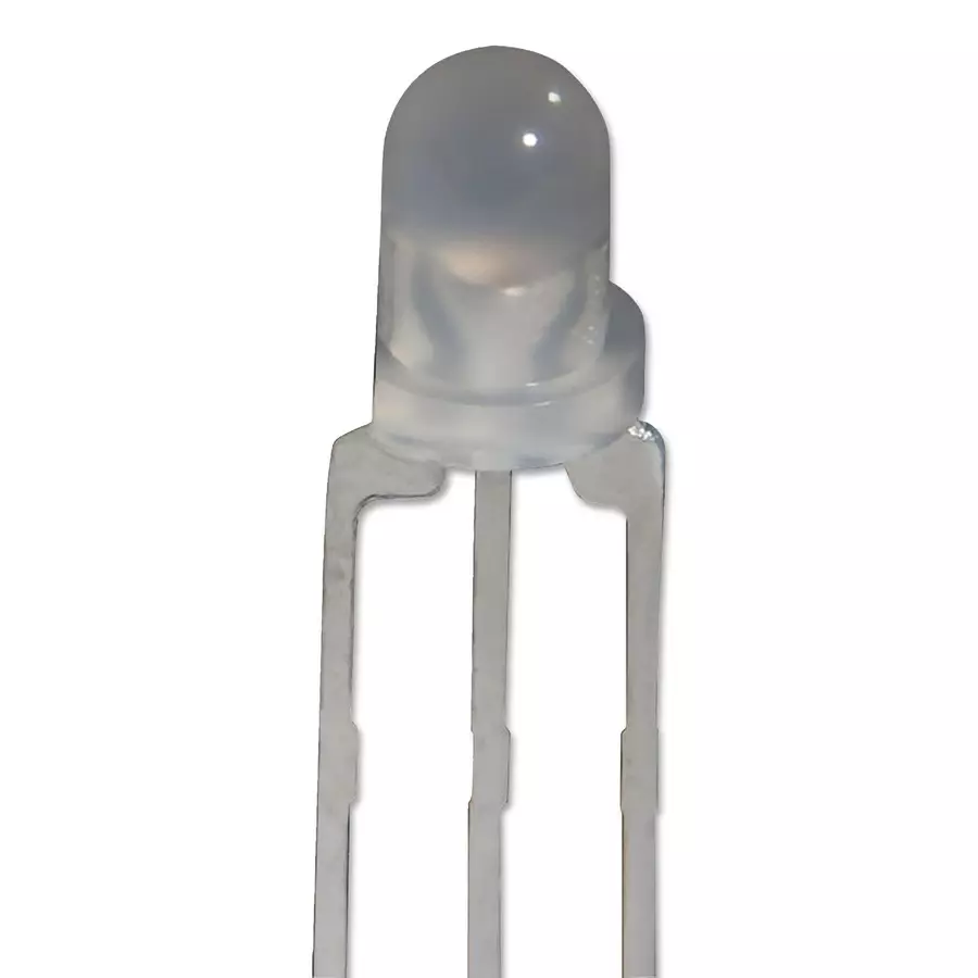 KINGBRIGHT LED, Red/Grn, 30/40Mcd, Th, L-3VEGW (Pack of 5)