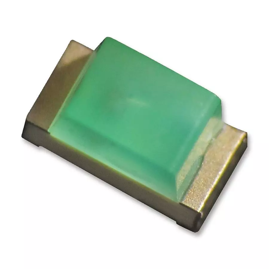 KINGBRIGHT LED, Green, 12.5Mcd, 565Nm, Smd, KP-1608SGD (Pack of 5)