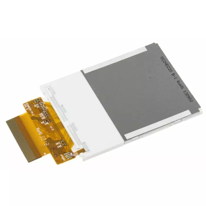 Displaytech TFT LCD Colour Display 2.2in QVGA 240x320pixels, DT022BTFT