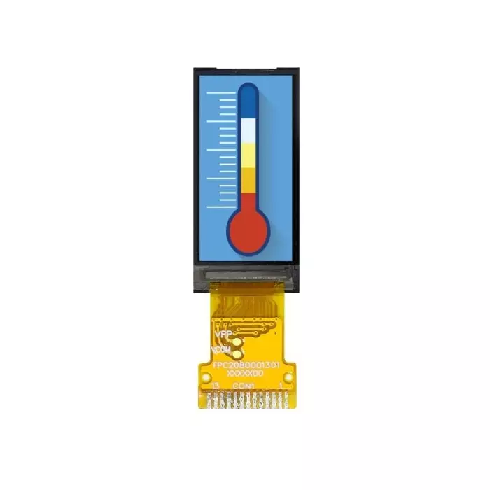 Midas LCD Colour Display 2.43 cm (0.96 inch) 80x160 Pixels, MDT0096AIH-SPI