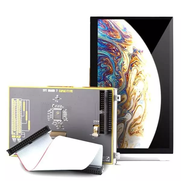 MIKROELEKTRONIKA TFT-LCD Display 800x480 Pixels, MIKROE-3860