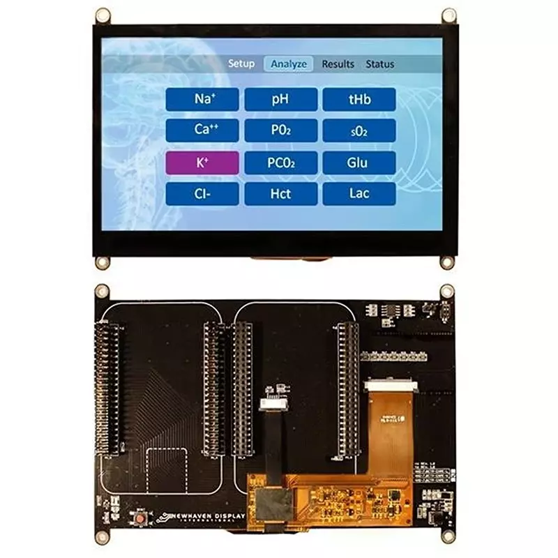 Newhaven Display TFT-LCD Display 800x480 Pixels, NHD-7.0CTP-CAPE-N
