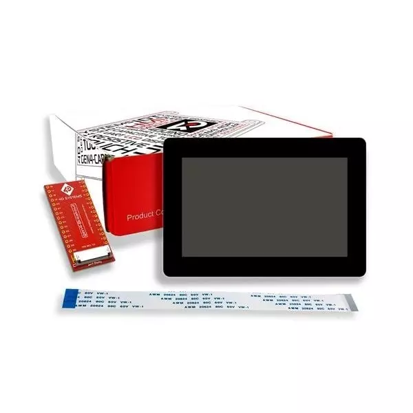 4D Systems TFT-LCD Display 800x480 Pixels, gen4-FT813-70CTP-CLB